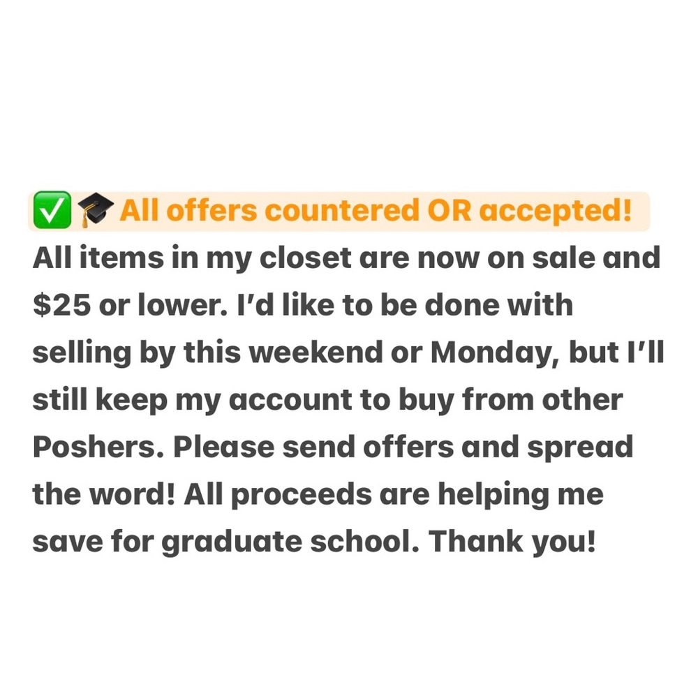 BIG SALE: Items $25 or Less